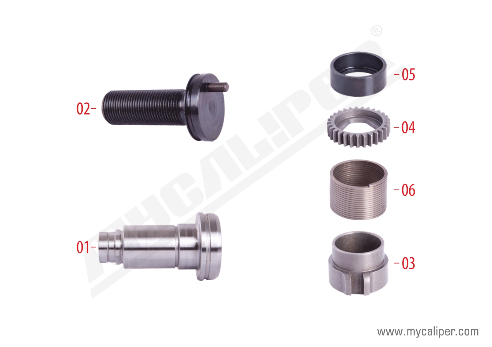 Caliper Adjusting Mechanism