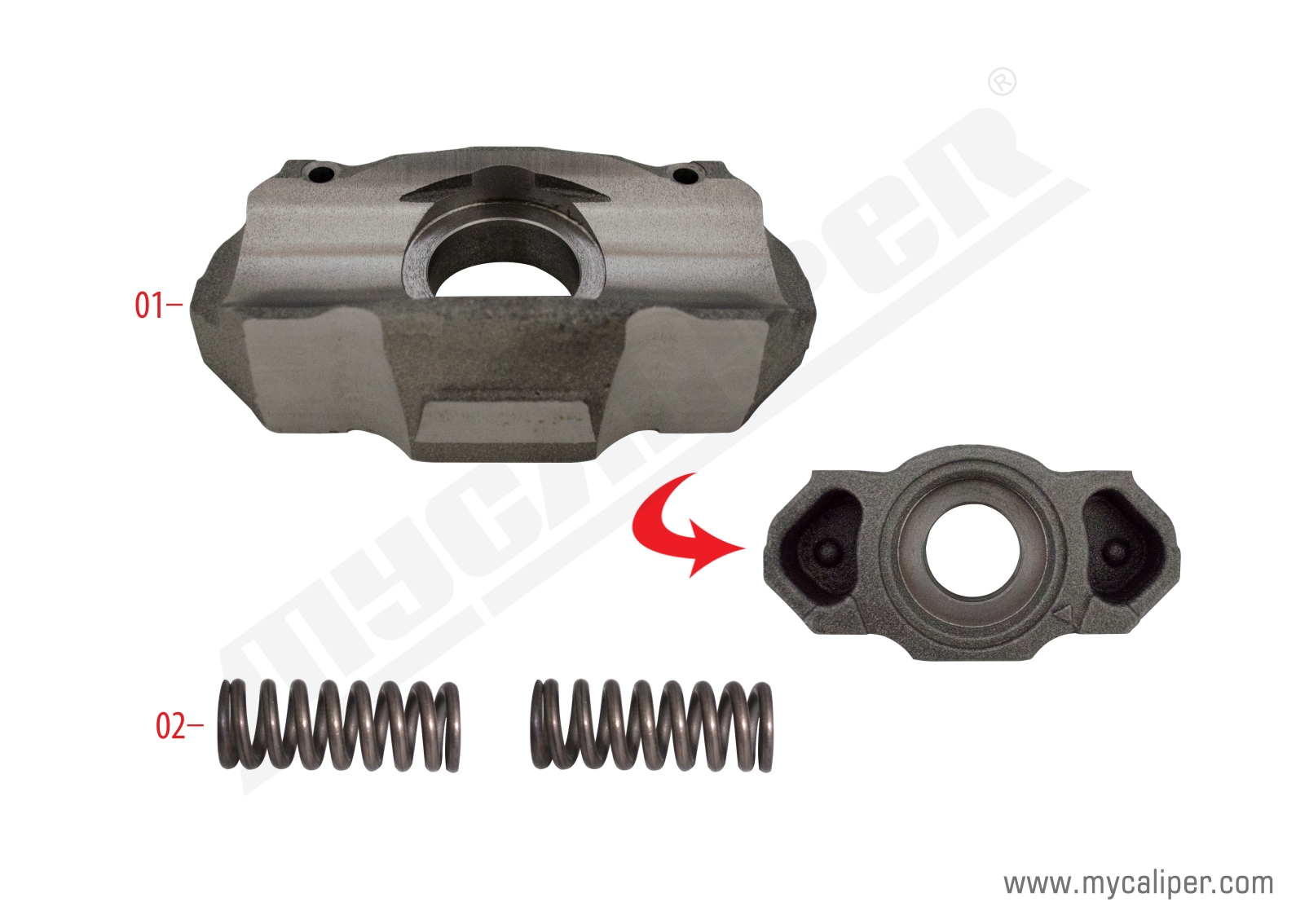 Caliper Adjusting Mechanism Support 