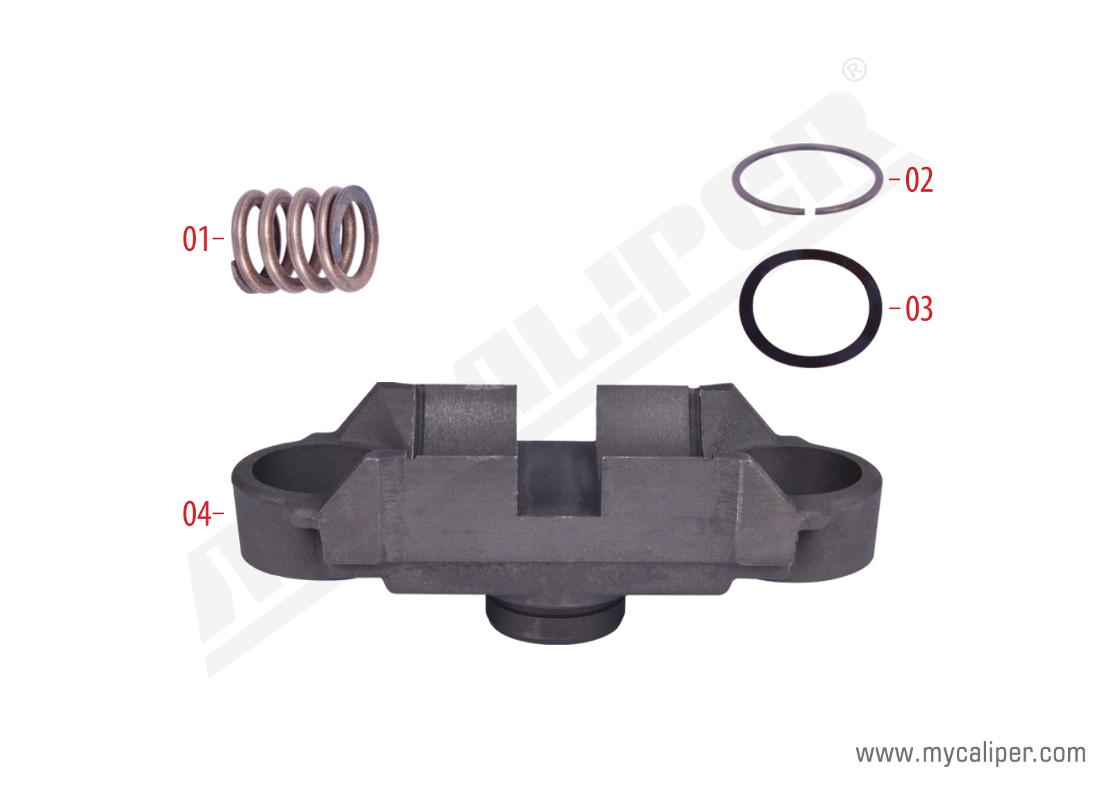 Caliper Bridge Assembly Repair Kit