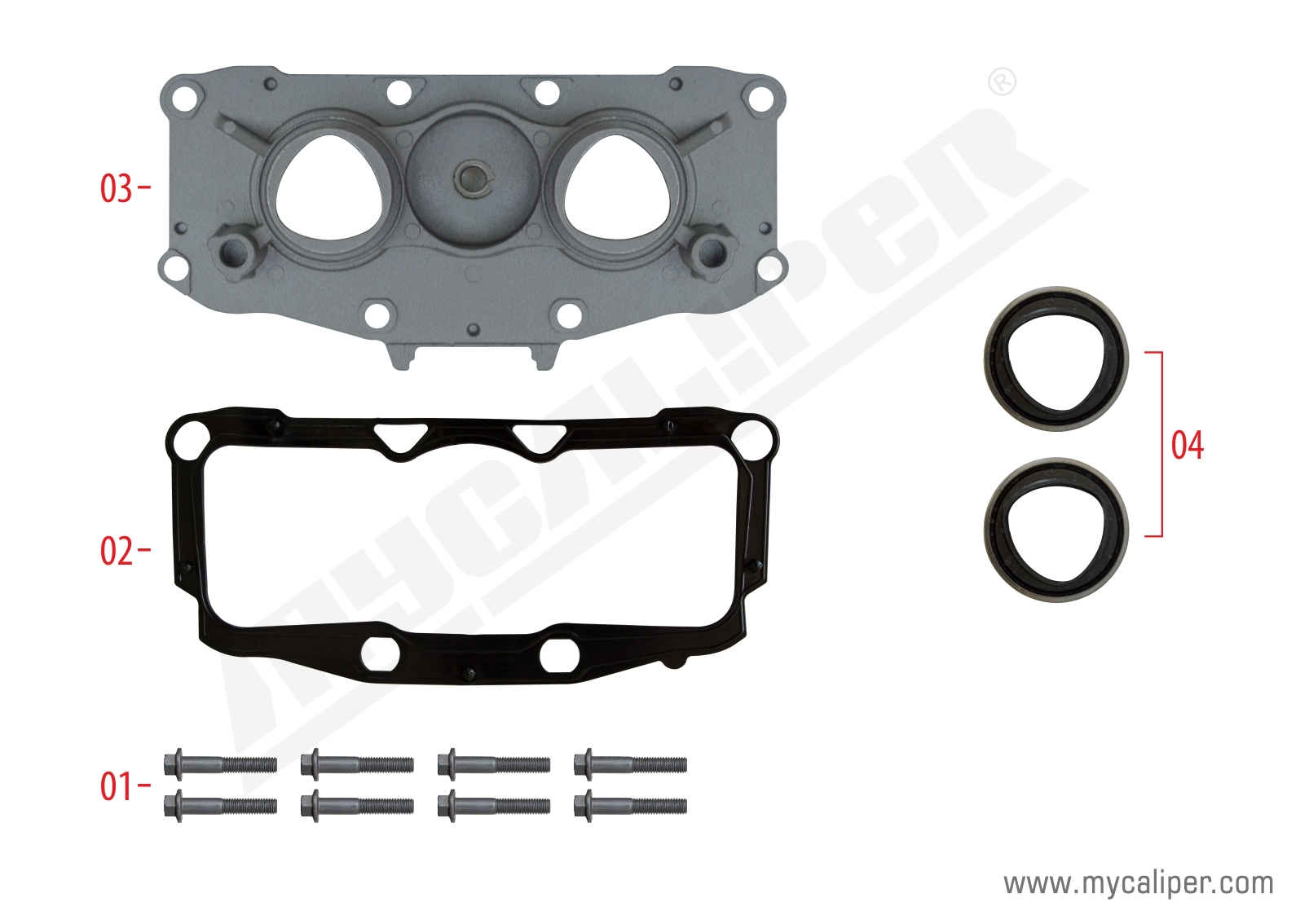 Caliper Calibration Mechanism Cover (Aluminium) 