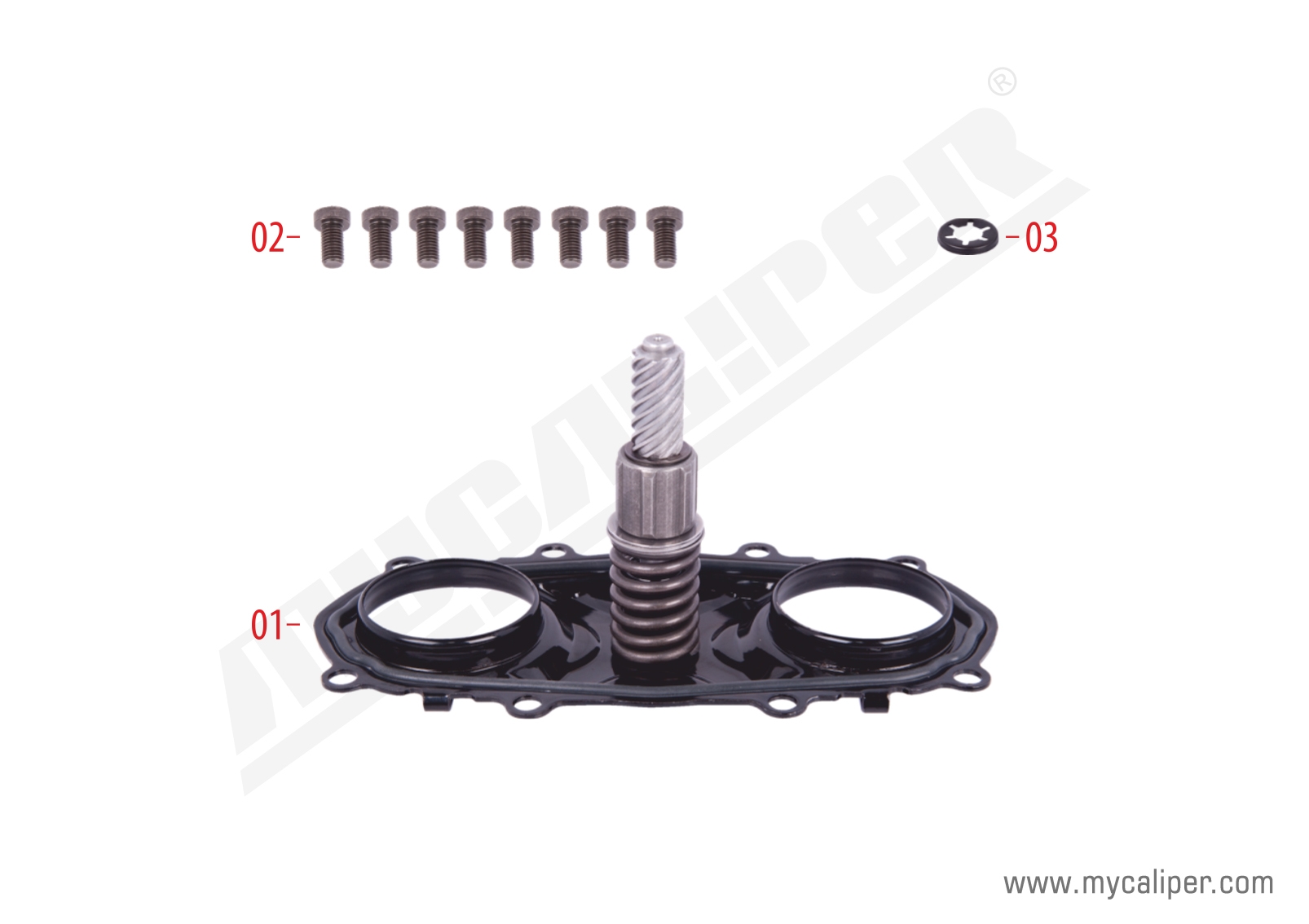 TAPA CALIPER C/MECANISMO