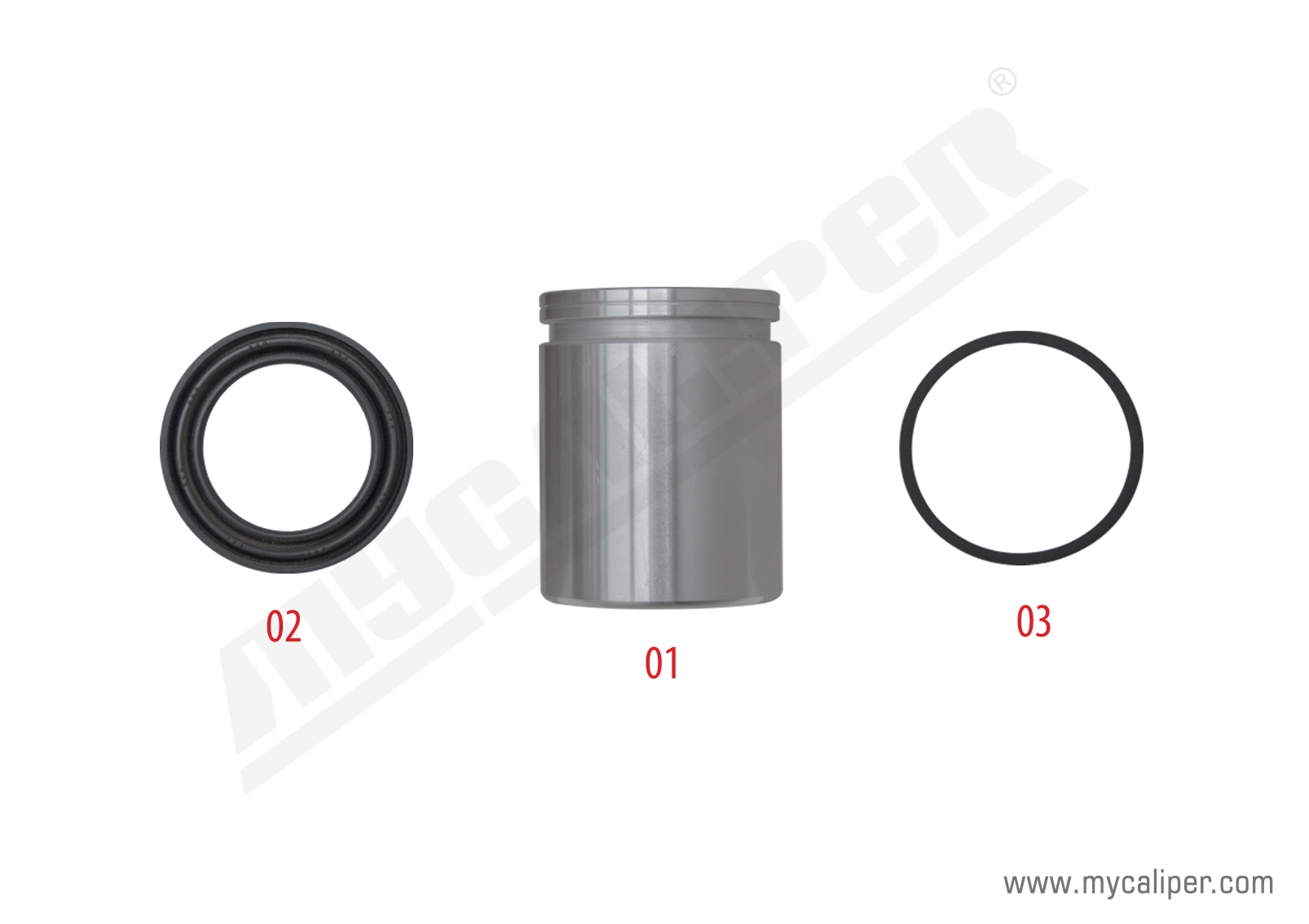 Caliper Piston & Seal Kit 