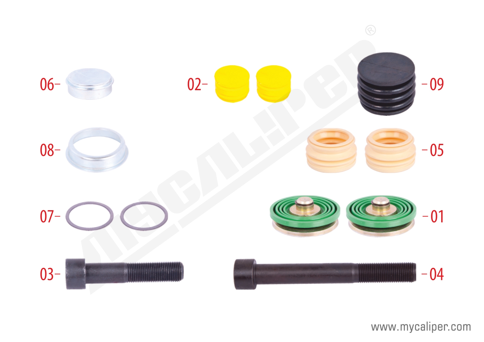 Caliper Repair Kit 