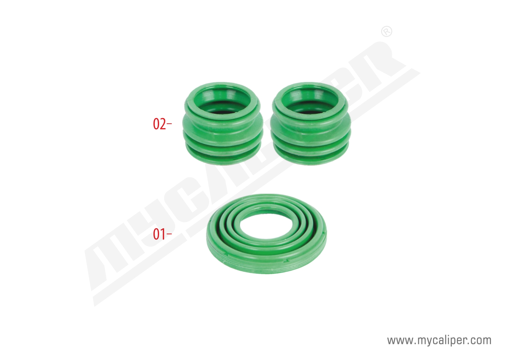 Caliper Seals & Boots Repair Kit