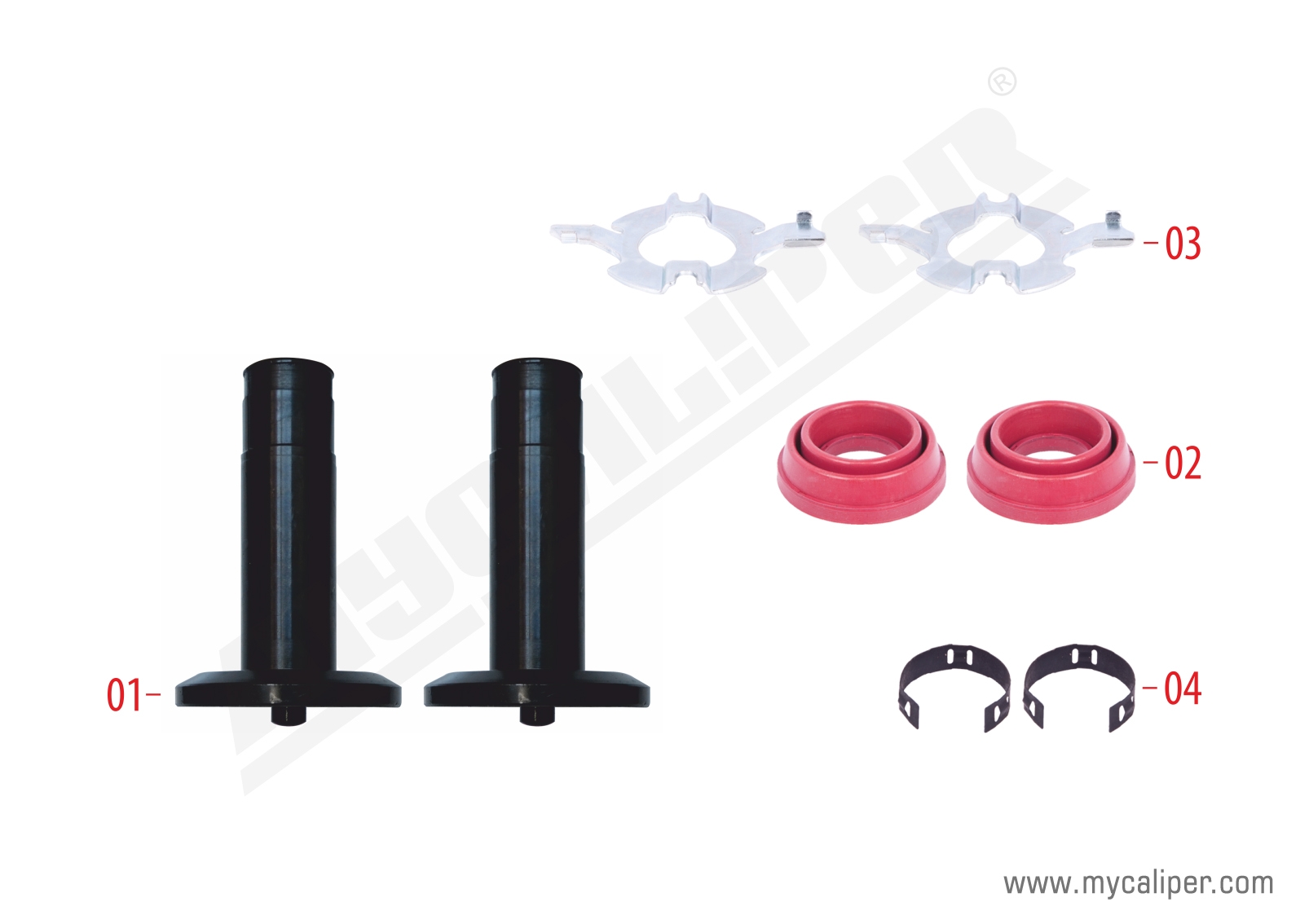 Caliper Tappet & Boot Repair Kit