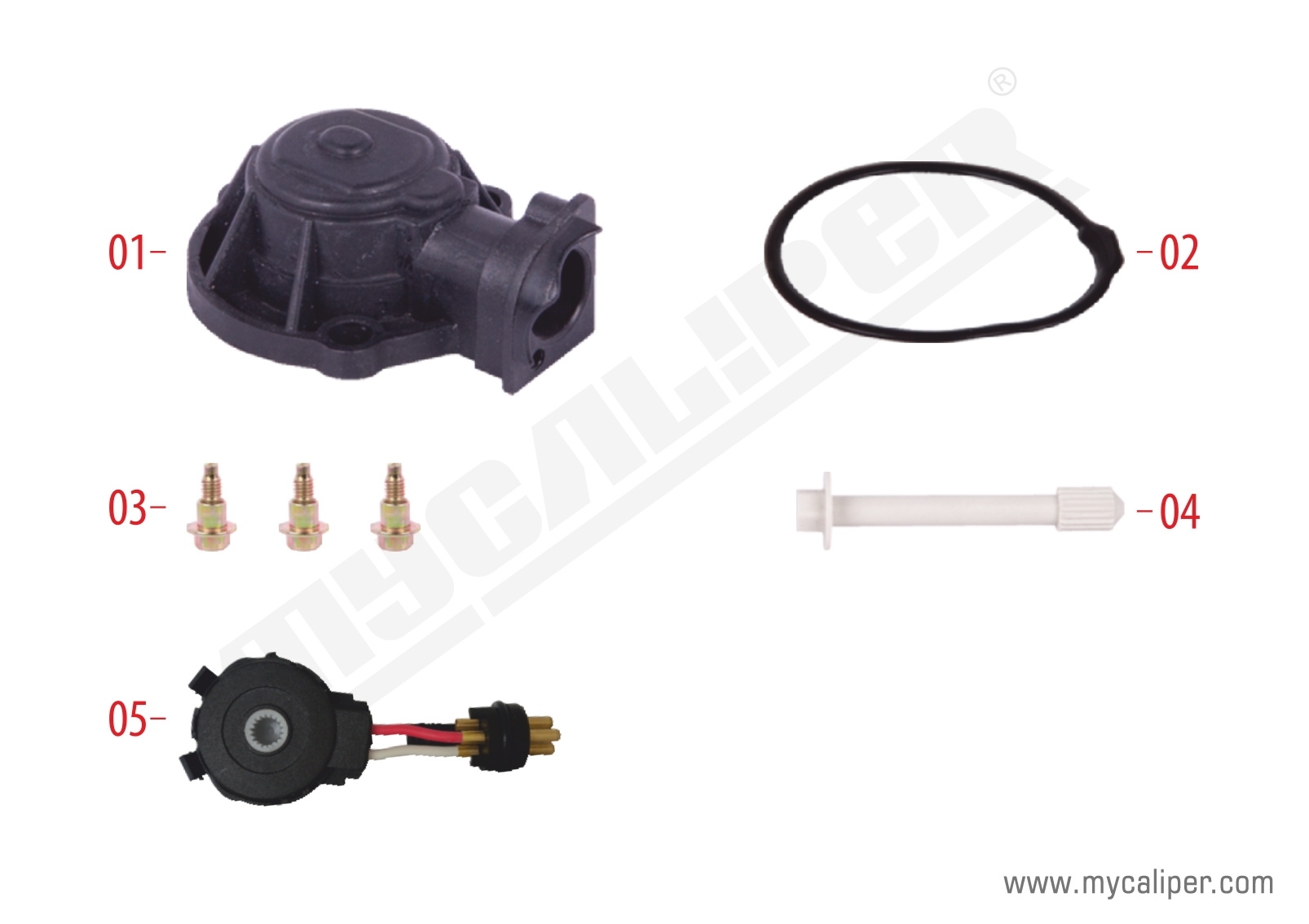 Caliper Sensor Cover (2 Cables Sensor) 