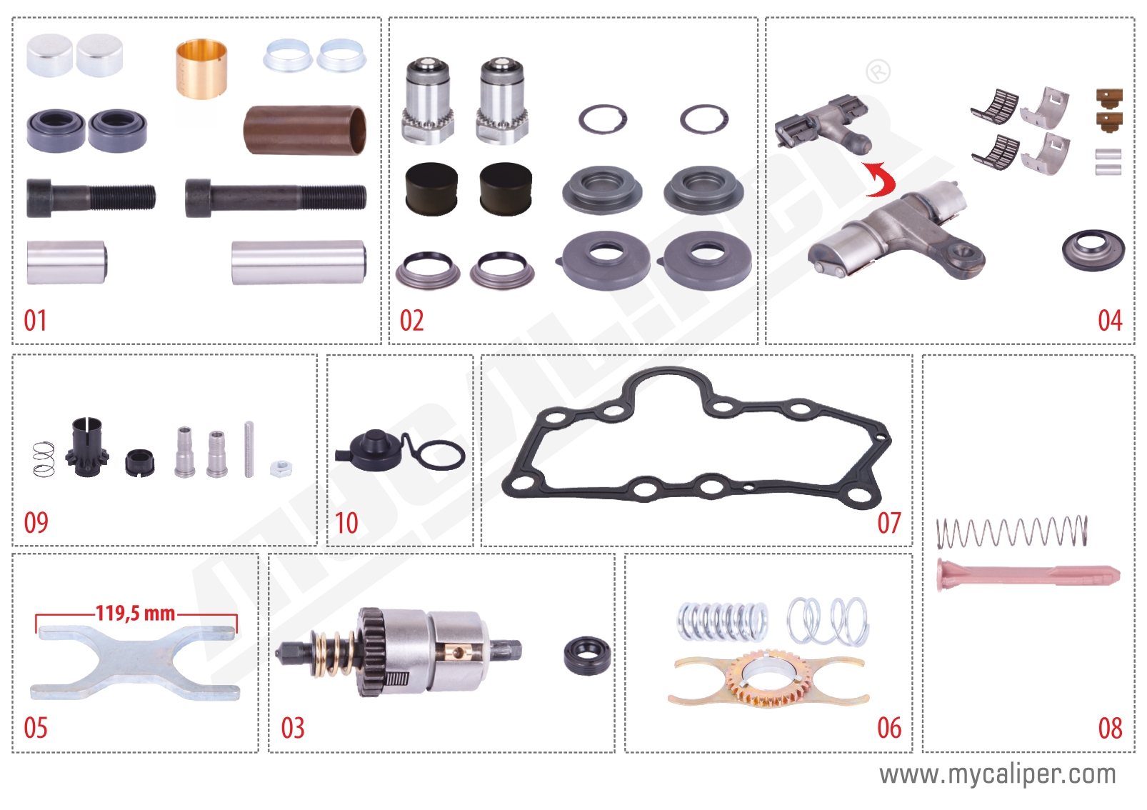 VOLVO SET (Left) -D DUCO AXIAL