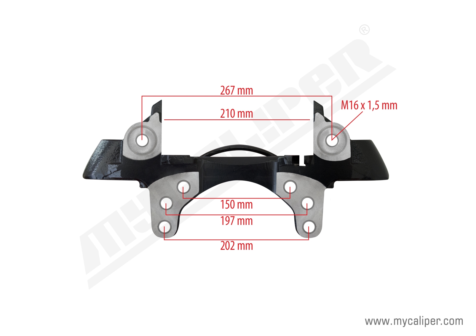 Wabco Caliper Carrier for Schmitz Trailer (Right) 