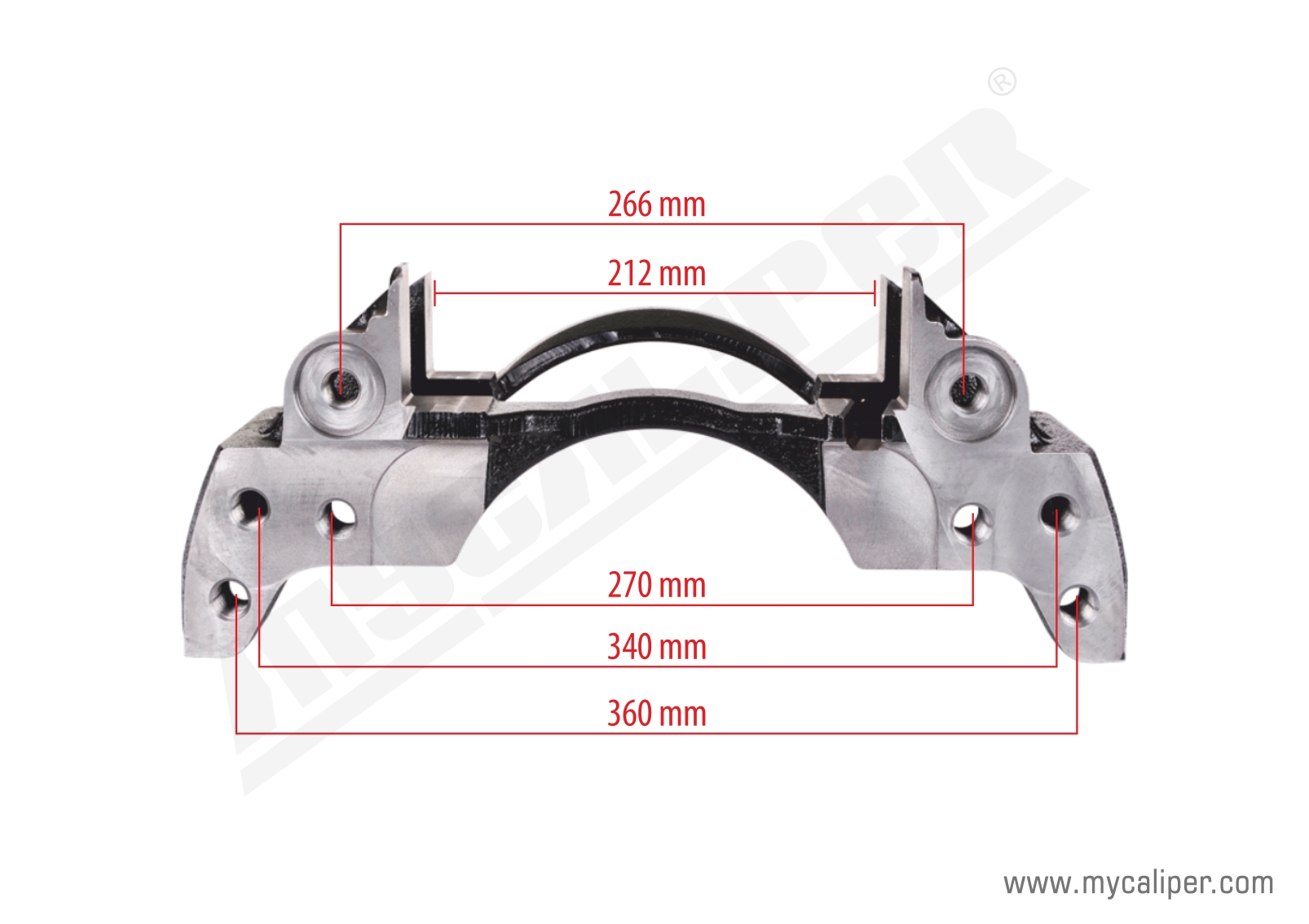 Wabco Pan19 Caliper Carrier Right 